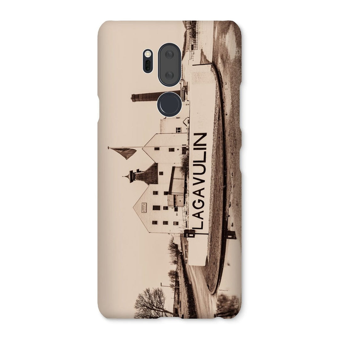 Lagavulin Distillery Sepia Toned Snap Phone Case LG G7 / Gloss by Wandering Spirits Global