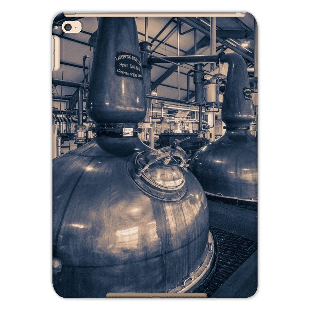 Spirit and Wash Stills Laphroaig Distillery Purple Toned Tablet Cases iPad Air 2 / Gloss by Wandering Spirits Global