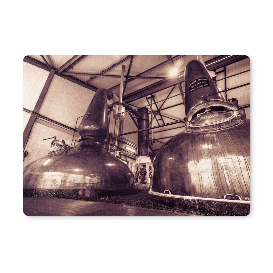 Spirit Stills No 1 and No 2 Laphroaig Placemat Single Placemat by Wandering Spirits Global