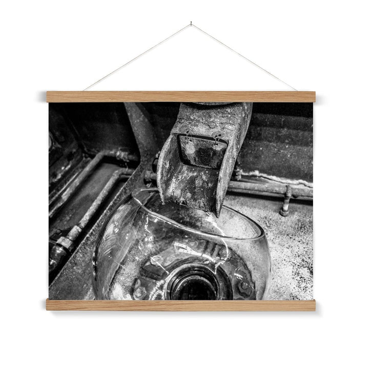 Low Wines Wash Still No 1 Black and White Fine Art Print with Hanger 24"x18" / Natural Frame by Wandering Spirits Global