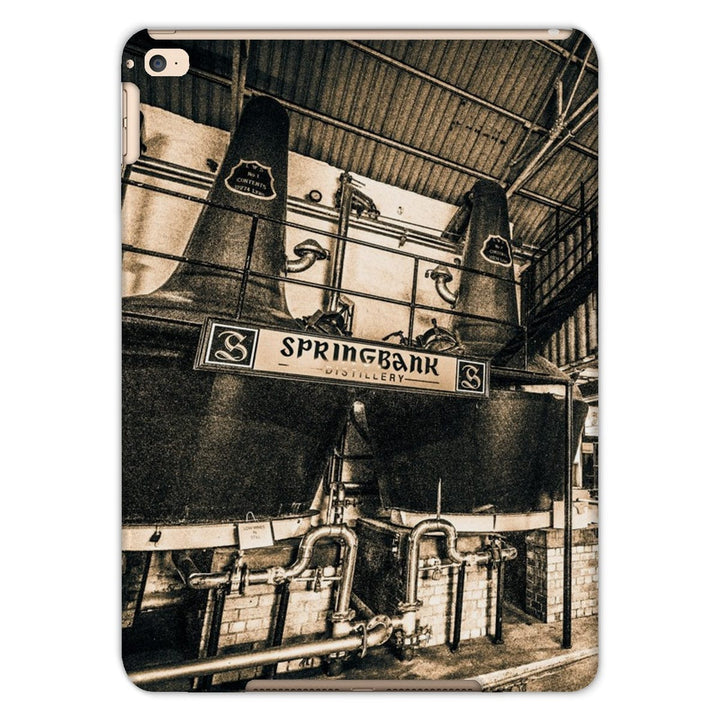 Springbank Distillery Black and White Tablet Cases iPad Air 2 / Gloss by Wandering Spirits Global
