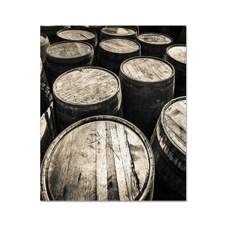 Dalmore Distillery Empty Casks  C-Type Print 10"x12" by Wandering Spirits Global