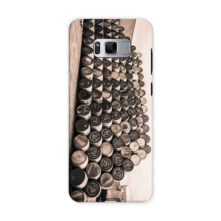 Empty Glengyle Casks Sepia Toned Tough Phone Case Samsung Galaxy S8 / Gloss by Wandering Spirits Global