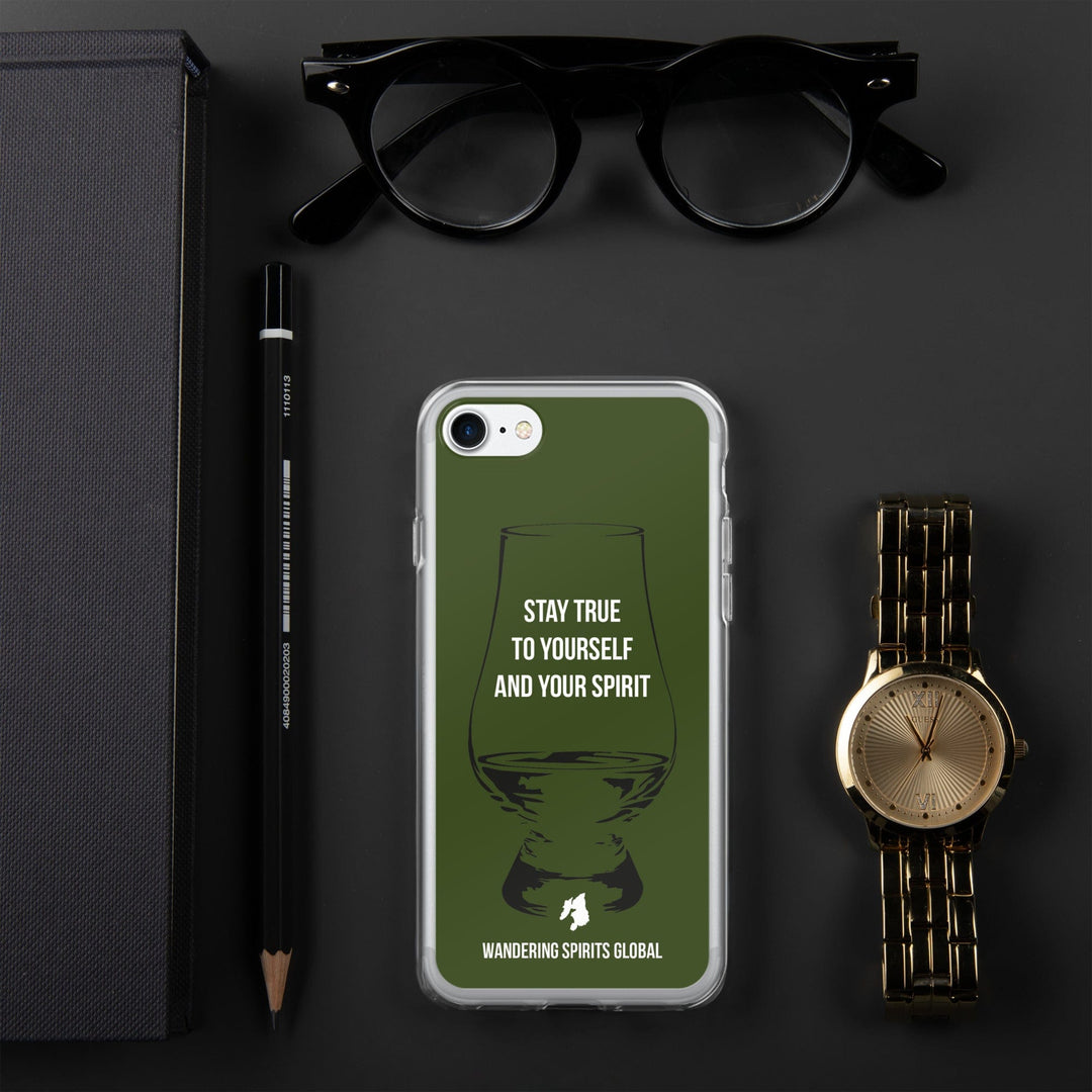 Stay True To Yourself and Your Spirit iPhone Flexi Case by Wandering Spirits Global