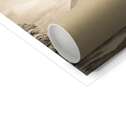 Clynelish Brora Old Distillery Office Hahnemühle Photo Rag Print by Wandering Spirits Global