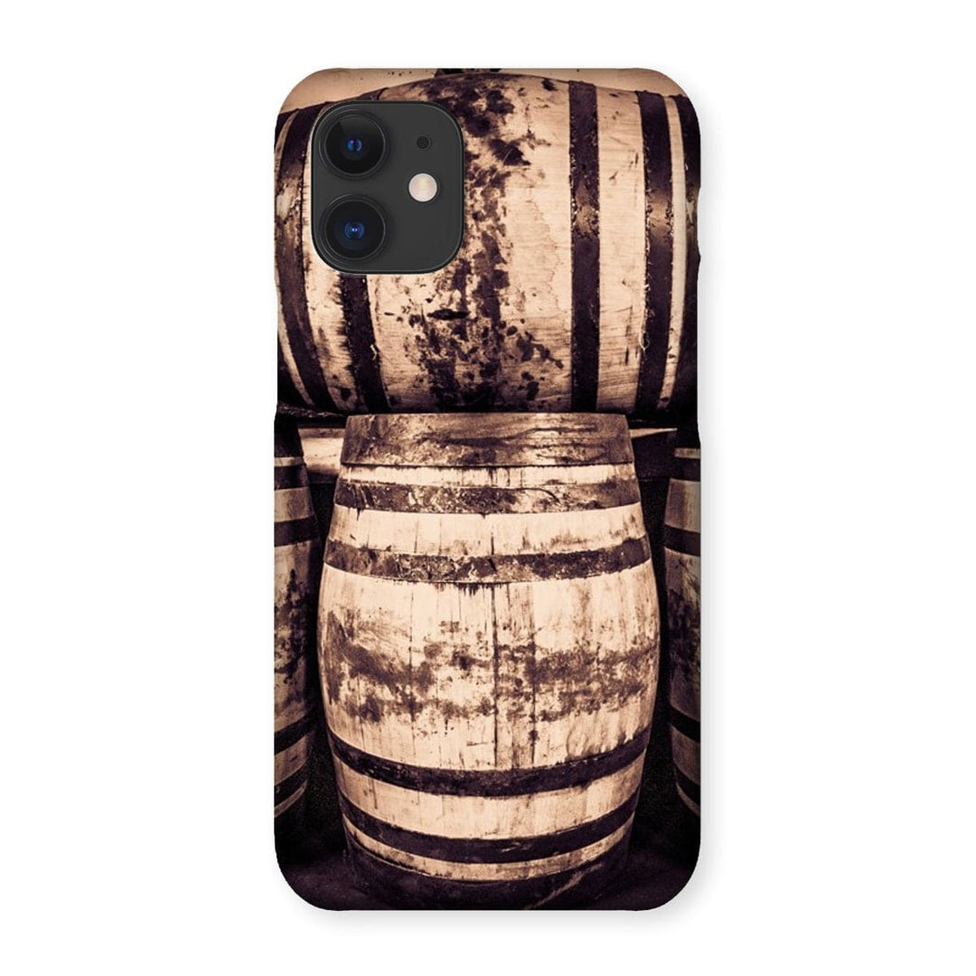 Octave Casks Bunnahabhain Distillery Snap Phone Case iPhone 12 Mini / Gloss by Wandering Spirits Global