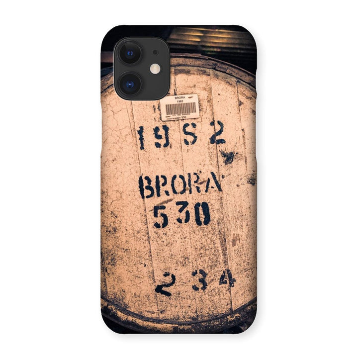 Brora 1982 Cask Snap Phone Case iPhone 12 Mini / Gloss by Wandering Spirits Global