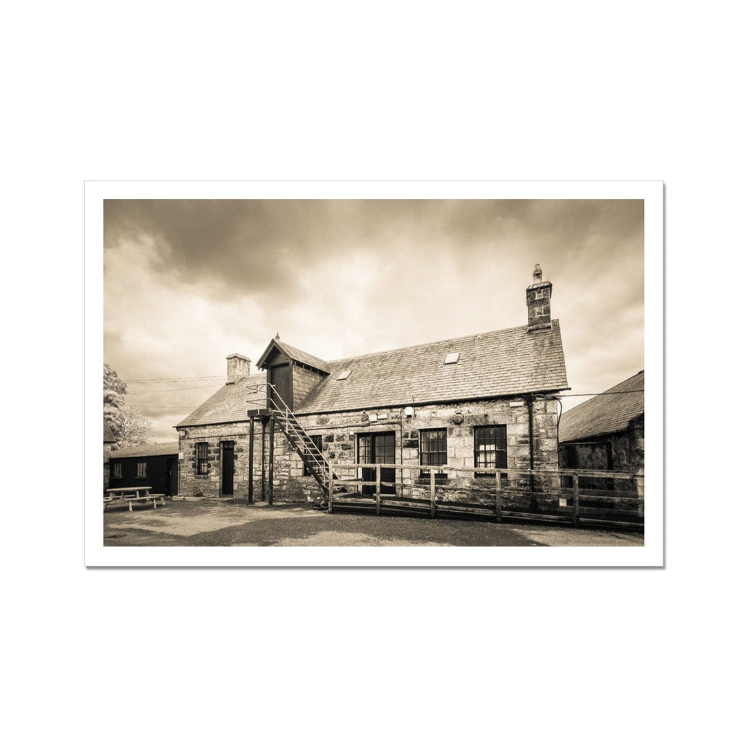 Clynelish Brora Old Distillery Office Hahnemühle Photo Rag Print 18"x12" by Wandering Spirits Global