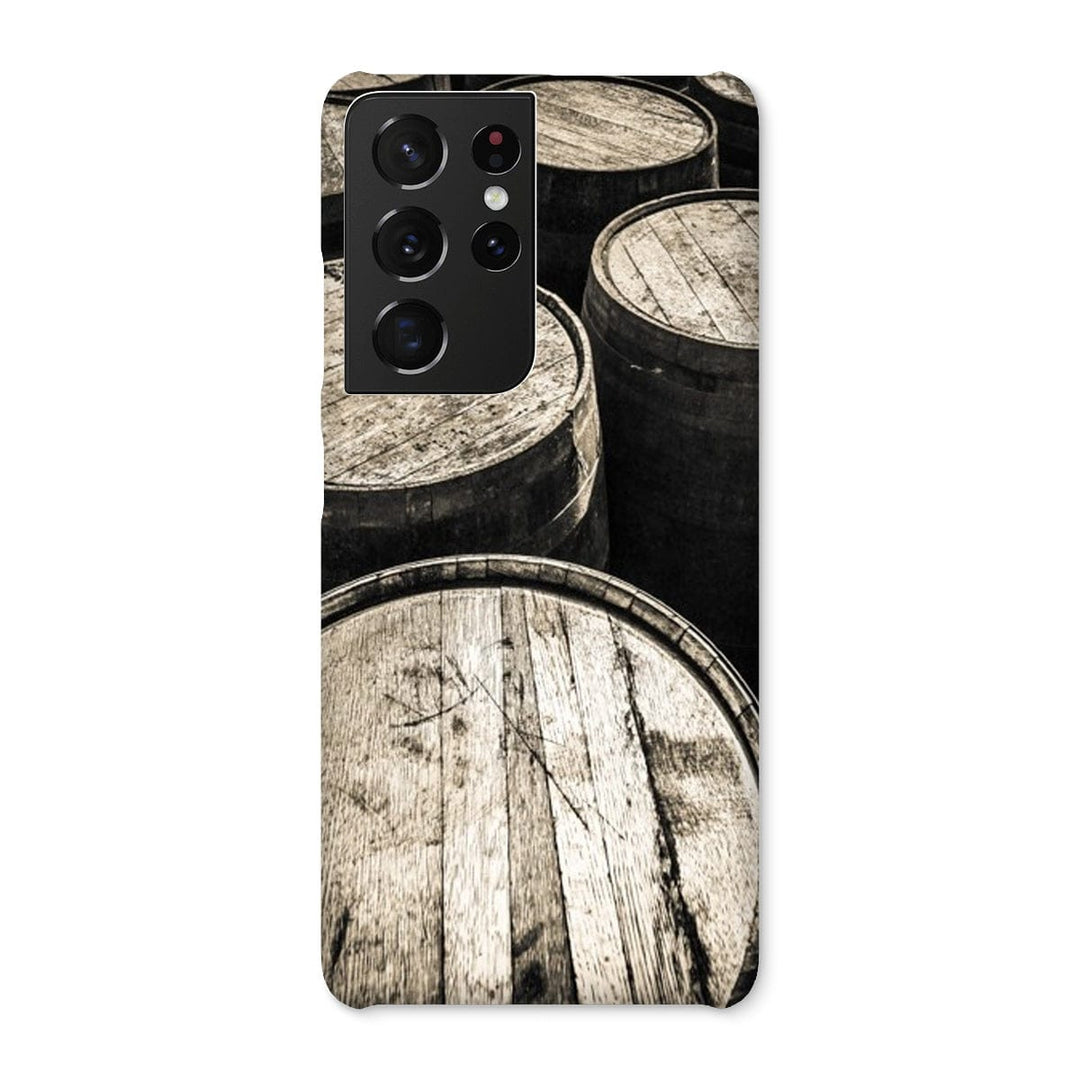 Dalmore Distillery Empty Casks  Snap Phone Case Samsung Galaxy S21 Ultra / Gloss by Wandering Spirits Global