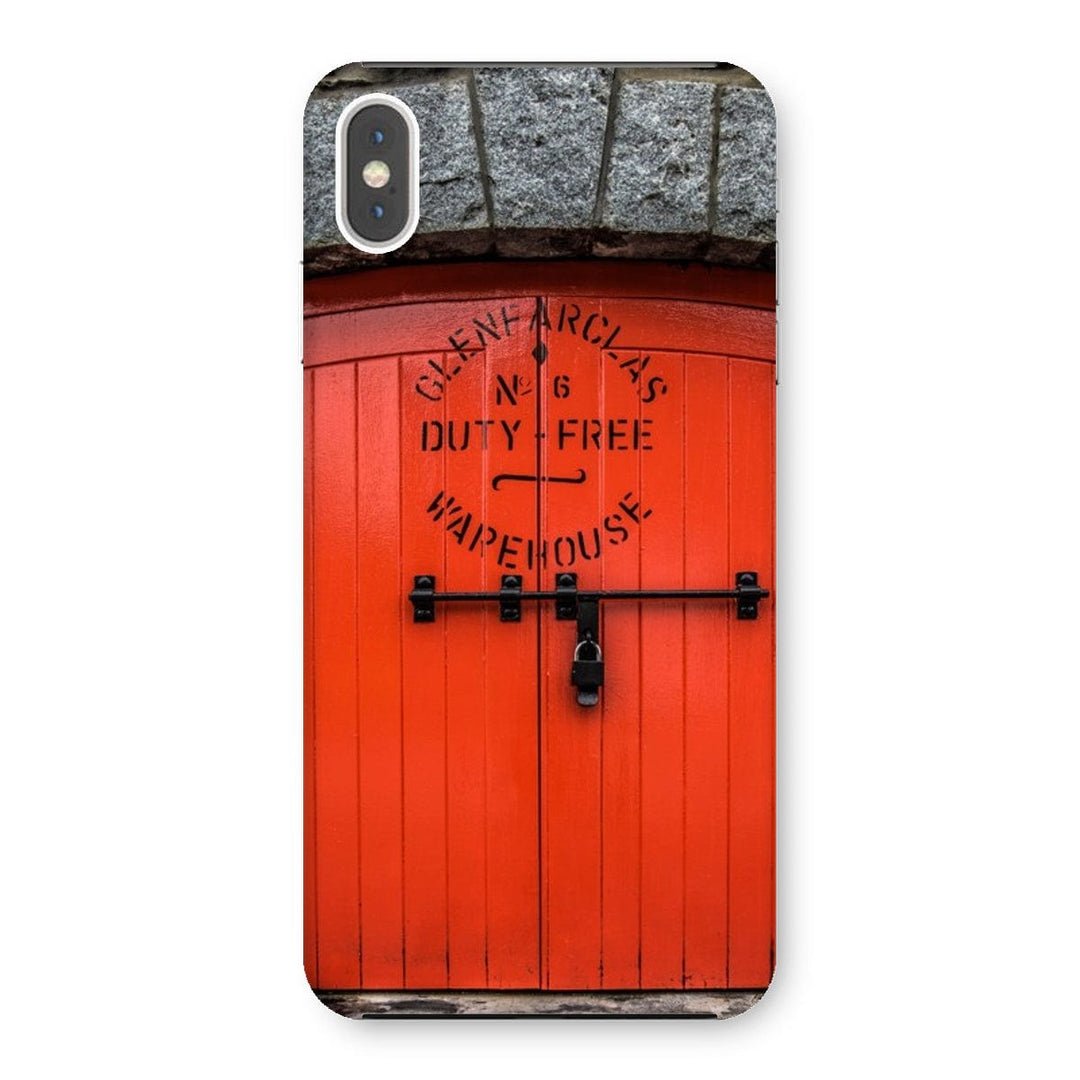 Glenfarclas Distillery Duty Free Warehouse 6 Snap Phone Case iPhone XS Max / Gloss by Wandering Spirits Global