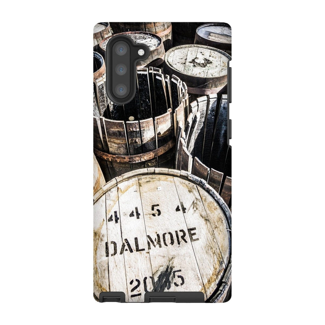 Dalmore Distillery Casks Tough Phone Case Samsung Galaxy Note 10 / Gloss by Wandering Spirits Global