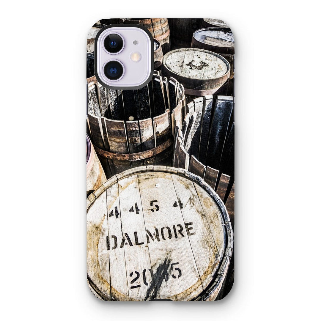 Dalmore Distillery Casks Tough Phone Case iPhone 11 / Gloss by Wandering Spirits Global