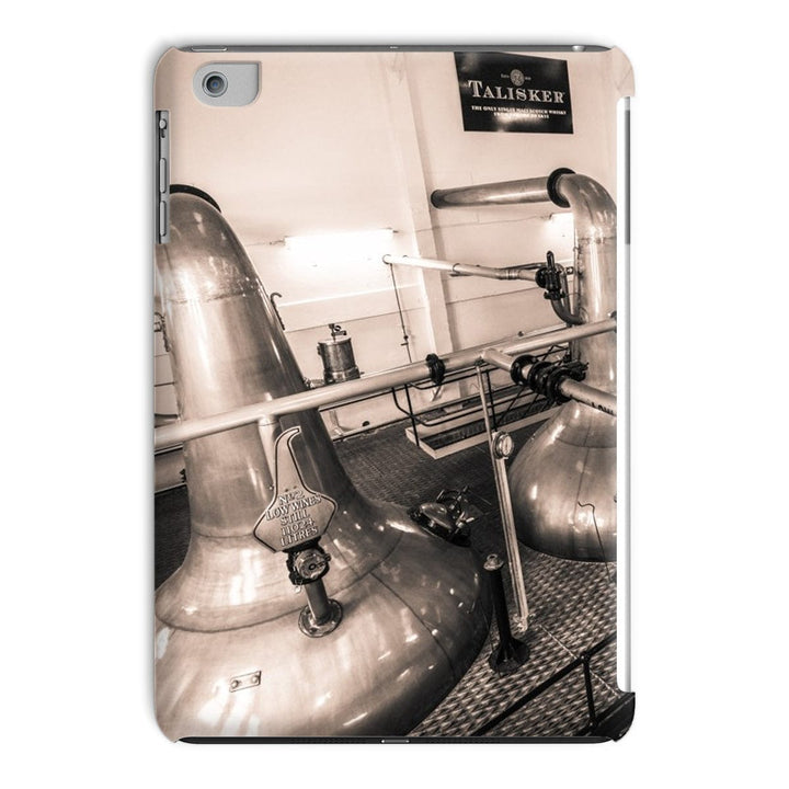 Low Wines and Wash Stills Talisker Golden Toned Tablet Cases iPad Mini 1/2/3 / Gloss by Wandering Spirits Global