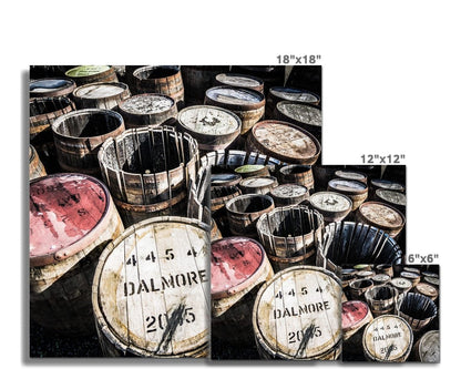 Dalmore Distillery Casks C-Type Print by Wandering Spirits Global