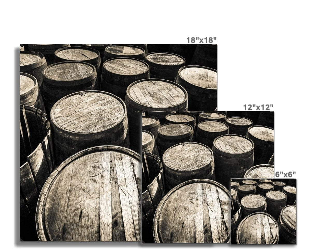 Dalmore Distillery Empty Casks  C-Type Print by Wandering Spirits Global