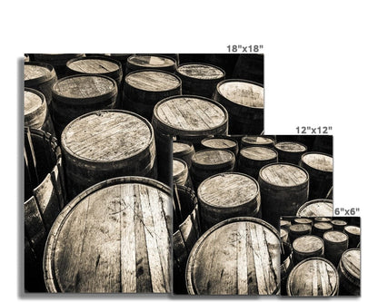 Dalmore Distillery Empty Casks  C-Type Print by Wandering Spirits Global