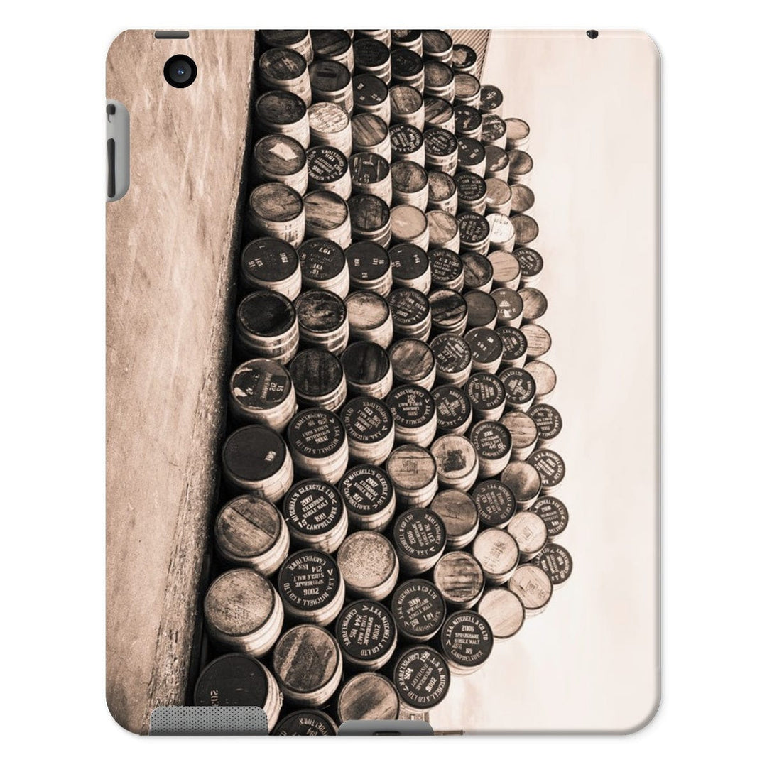 Empty Glengyle Casks Sepia Toned Tablet Cases iPad 2/3/4 / Gloss by Wandering Spirits Global
