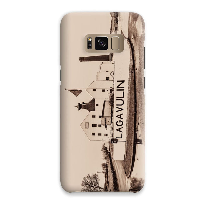Lagavulin Distillery Sepia Toned Snap Phone Case Samsung Galaxy S8 / Gloss by Wandering Spirits Global