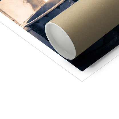 Edradour Distillery Mash Tun Stills Purple Toned Hahnemühle Photo Rag Print by Wandering Spirits Global