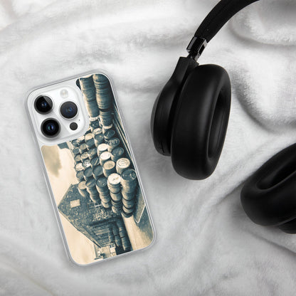 Empty Casks Glengyle Golden Toned iPhone Case by Wandering Spirits Global