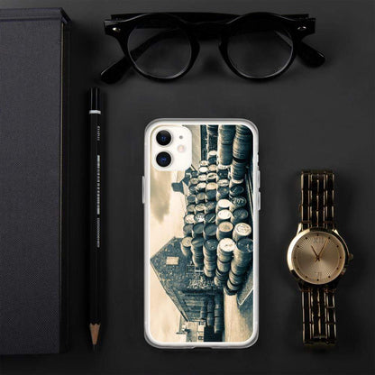 iPhone 11 Empty Casks Glengyle Golden Toned iPhone Case by Wandering Spirits Global