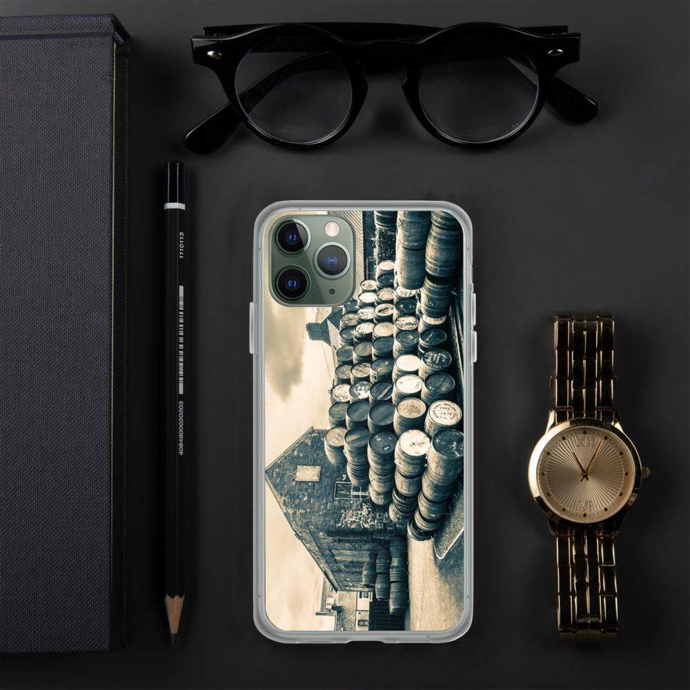iPhone 11 Pro Empty Casks Glengyle Golden Toned iPhone Case by Wandering Spirits Global