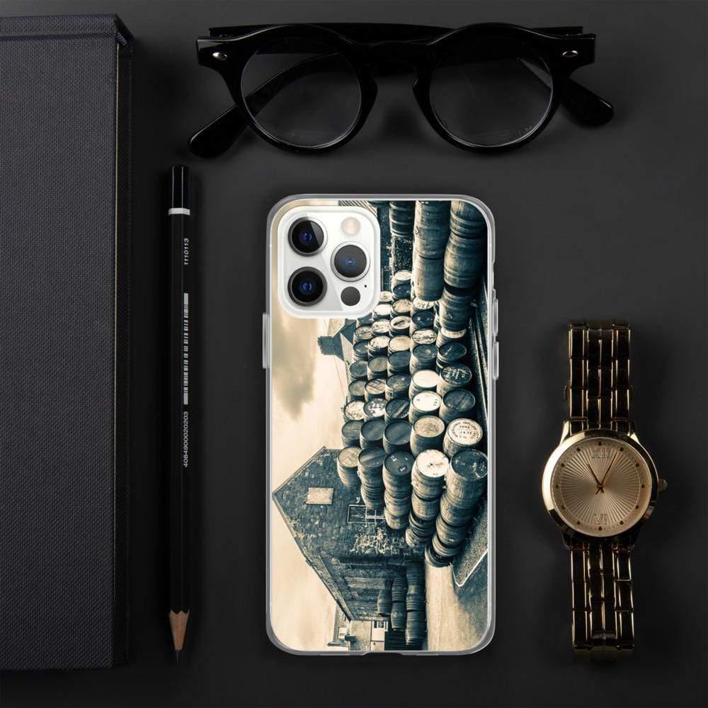 iPhone 12 Pro Max Empty Casks Glengyle Golden Toned iPhone Case by Wandering Spirits Global