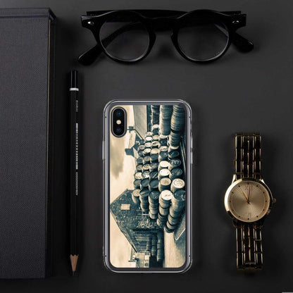 iPhone X/XS Empty Casks Glengyle Golden Toned iPhone Case by Wandering Spirits Global
