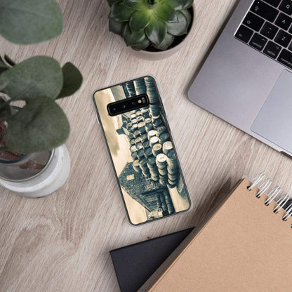 Samsung Galaxy S10+ Empty Casks Glengyle Golden Toned Samsung Case by Wandering Spirits Global