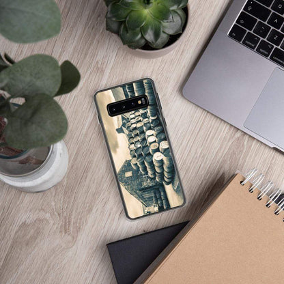 Samsung Galaxy S10 Empty Casks Glengyle Golden Toned Samsung Case by Wandering Spirits Global