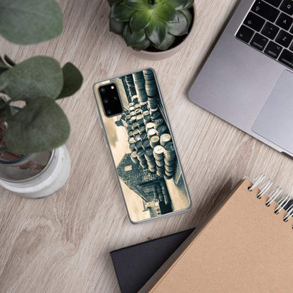 Samsung Galaxy S20 Plus Empty Casks Glengyle Golden Toned Samsung Case by Wandering Spirits Global