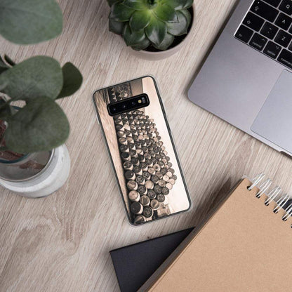 Samsung Galaxy S10+ Empty Glengyle Casks Sepia Toned  Samsung Case by Wandering Spirits Global
