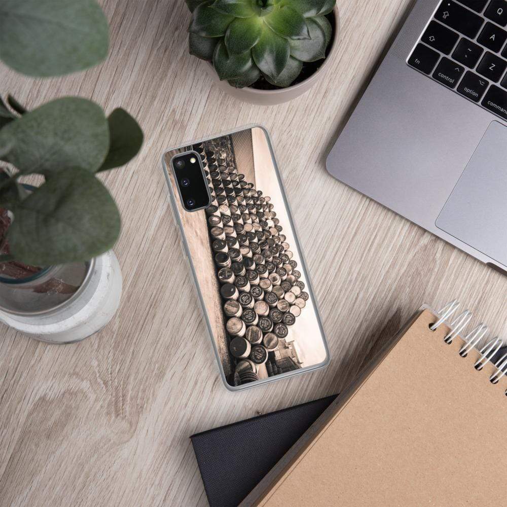 Samsung Galaxy S20 Empty Glengyle Casks Sepia Toned  Samsung Case by Wandering Spirits Global