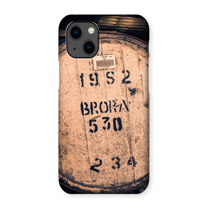 Brora 1982 Cask Snap Phone Case iPhone 13 Mini / Gloss by Wandering Spirits Global