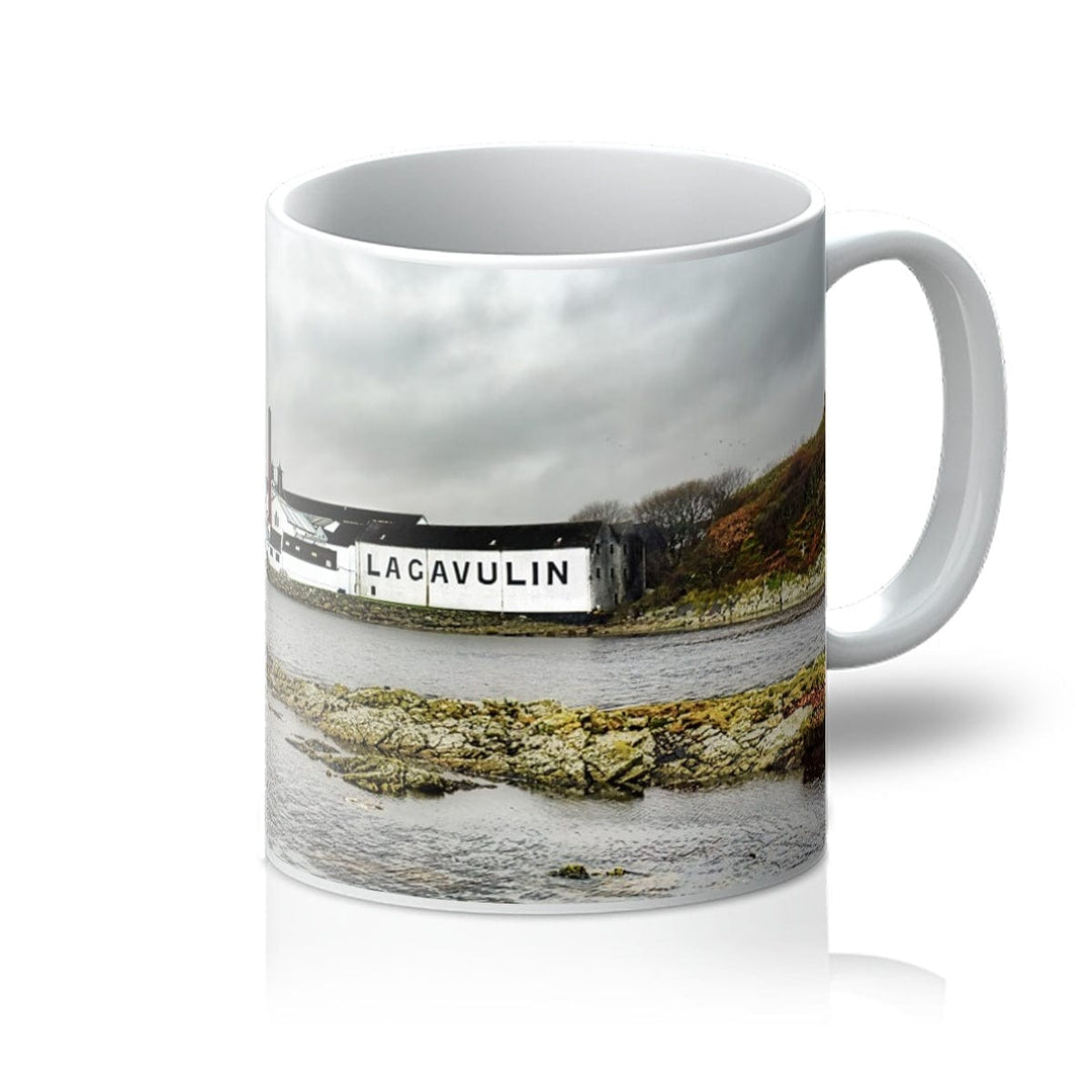 Lagavulin Distillery Soft Colour Mug 11oz / White by Wandering Spirits Global