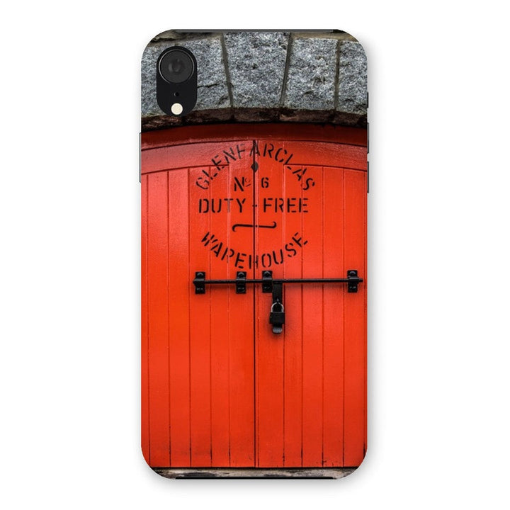 Glenfarclas Distillery Duty Free Warehouse 6 Snap Phone Case iPhone XR / Gloss by Wandering Spirits Global
