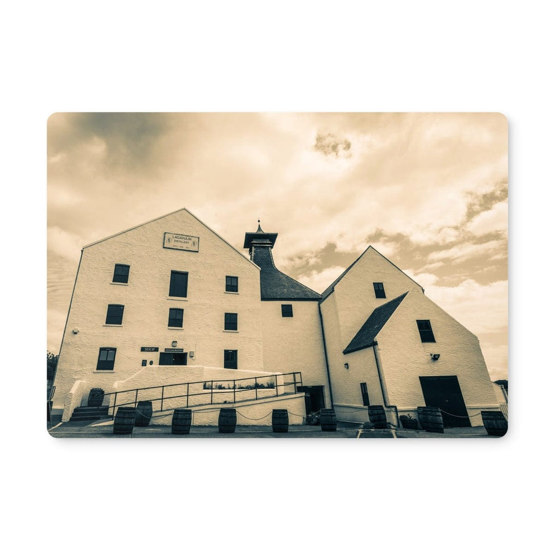 Lagavulin Distillery Golden Toned Placemat Single Placemat by Wandering Spirits Global