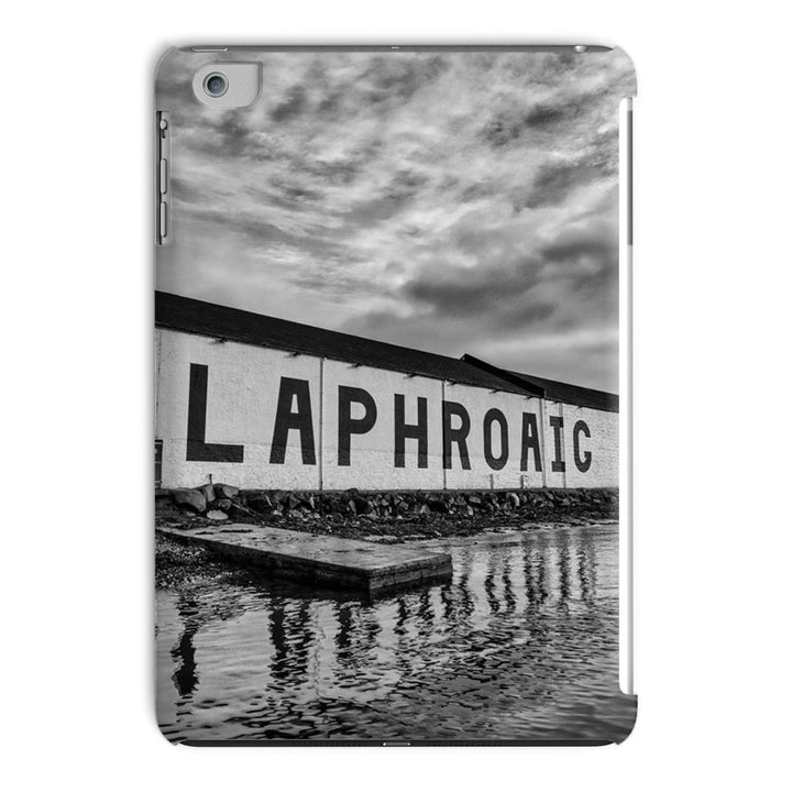 Laphroaig Distillery Islay Black and White Tablet Cases iPad Mini 1/2/3 / Gloss by Wandering Spirits Global