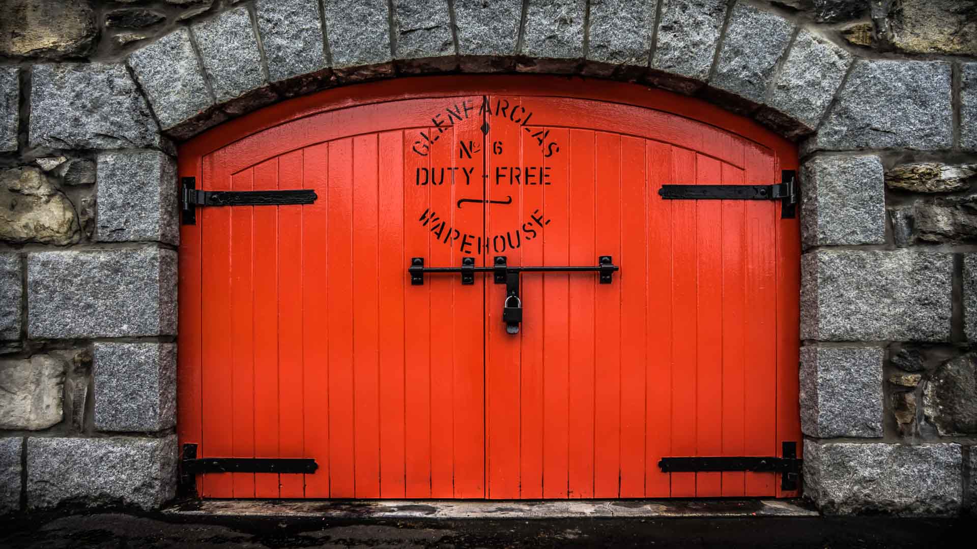 Glenfarclas Warehouse Door Gaming Mouse Pad by Wandering Spirits Global