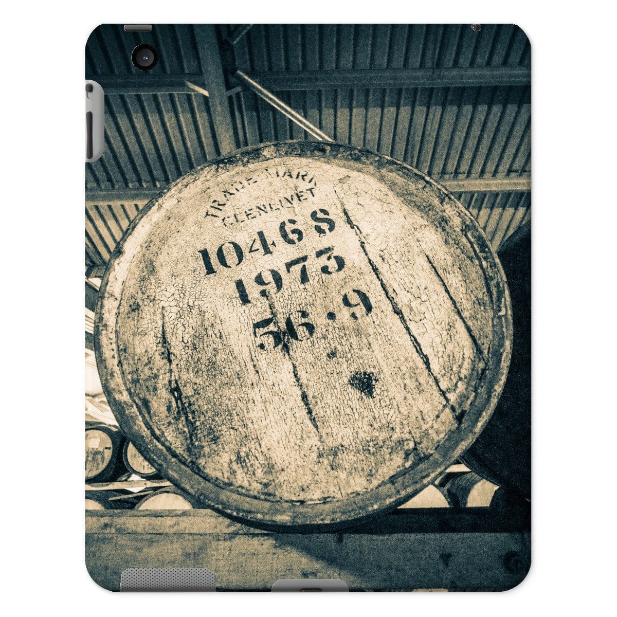 Glenlivet 1973 Cask Golden Toned Tablet Cases iPad 2/3/4 / Gloss by Wandering Spirits Global