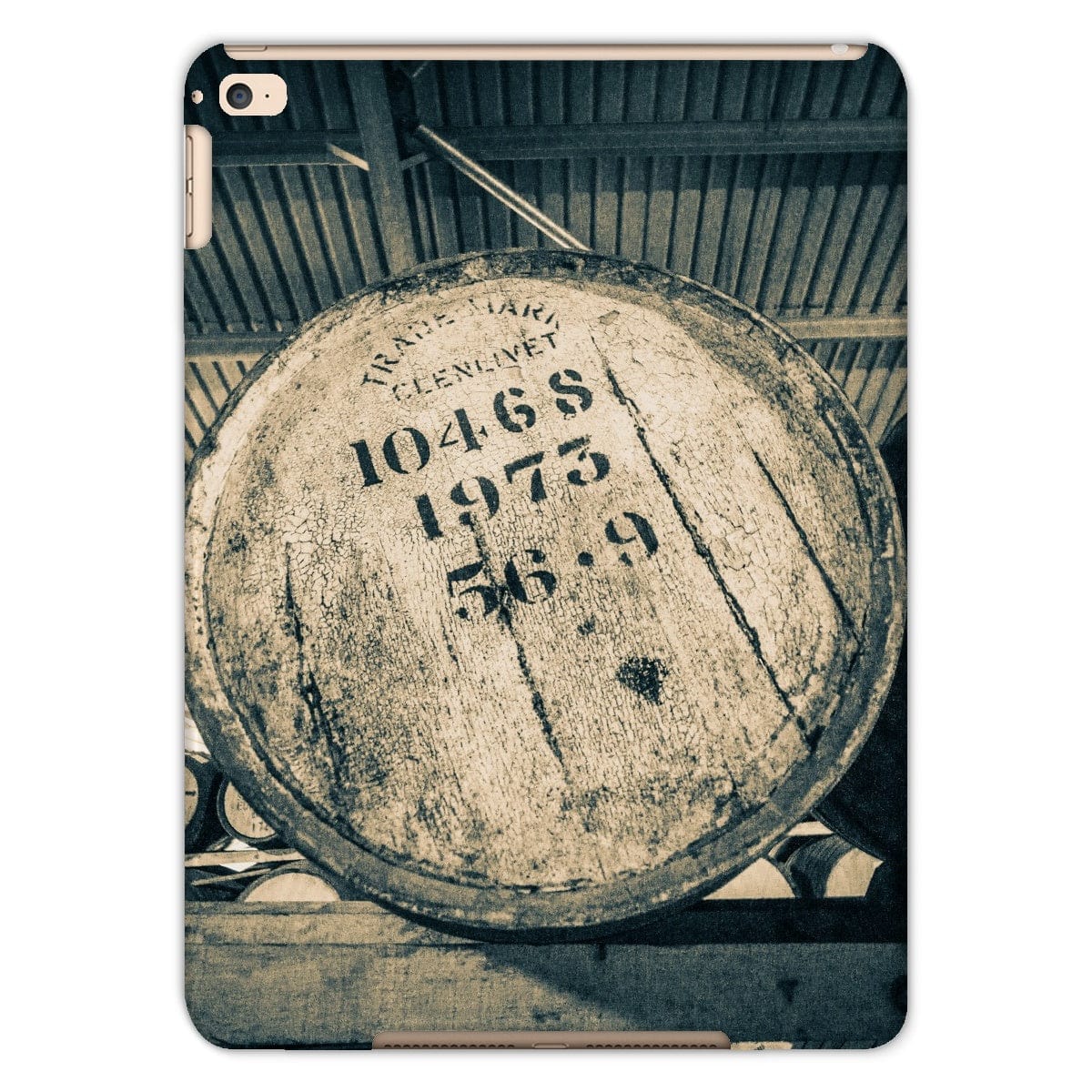 Glenlivet 1973 Cask Golden Toned Tablet Cases iPad Air 2 / Gloss by Wandering Spirits Global