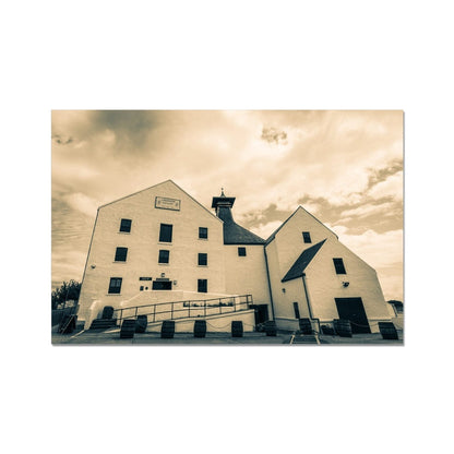 Lagavulin Distillery Golden Toned C-Type Print 18"x12" by Wandering Spirits Global