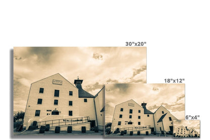 Lagavulin Distillery Golden Toned C-Type Print by Wandering Spirits Global