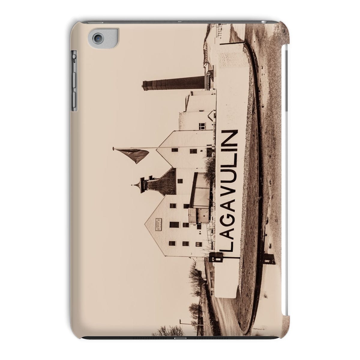 Lagavulin Distillery Sepia Toned Tablet Cases iPad Mini 1/2/3 / Gloss by Wandering Spirits Global