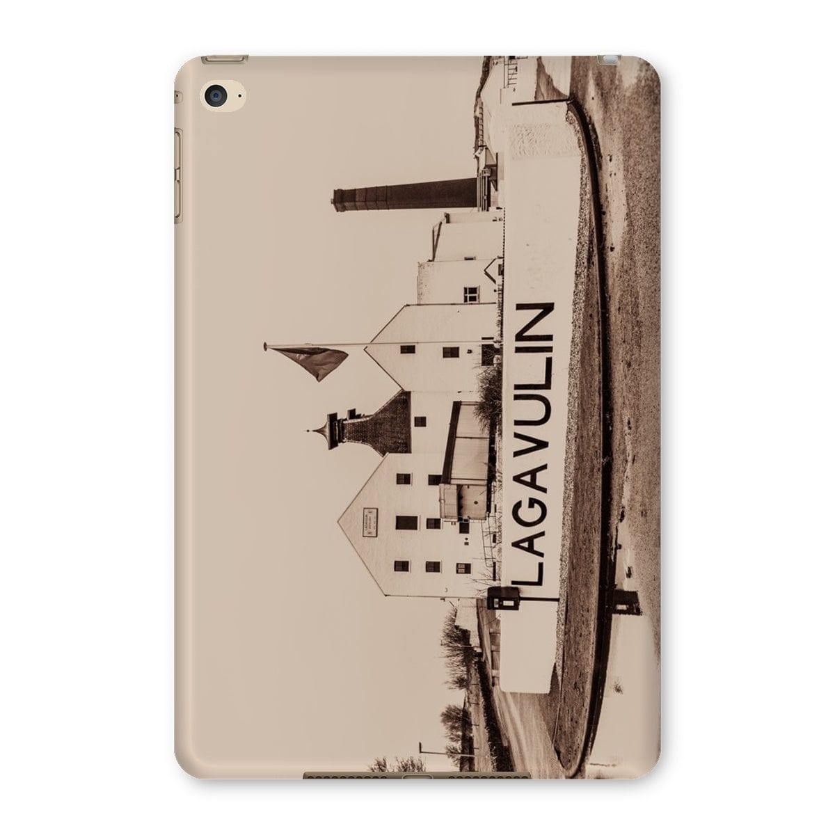 Lagavulin Distillery Sepia Toned Tablet Cases iPad Mini 4 / Gloss by Wandering Spirits Global