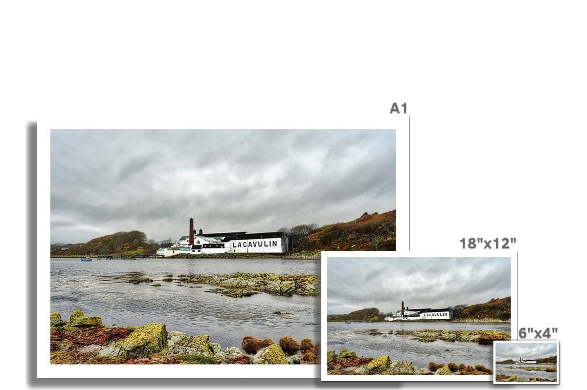 Lagavulin Distillery Soft Colour Hahnemühle Photo Rag Print by Wandering Spirits Global