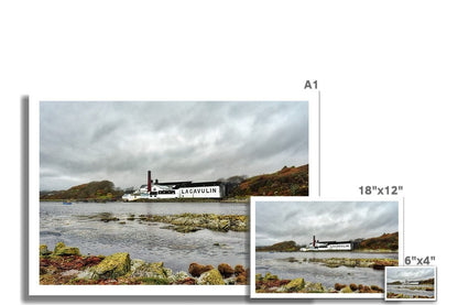 Lagavulin Distillery Soft Colour Hahnemühle Photo Rag Print by Wandering Spirits Global