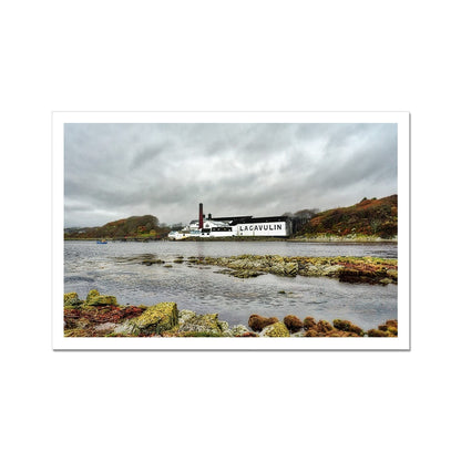 Lagavulin Distillery Soft Colour Hahnemühle Photo Rag Print 18"x12" by Wandering Spirits Global