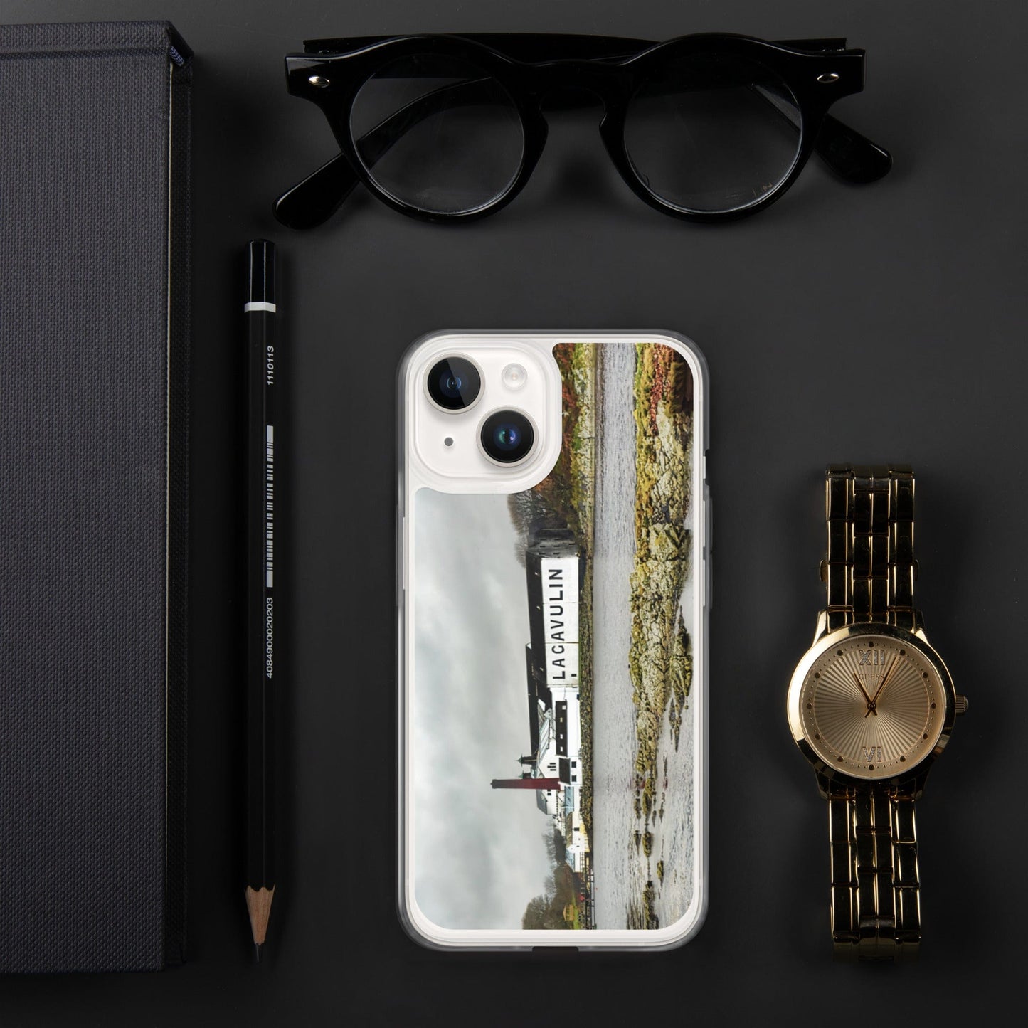 Lagavulin Distillery Soft Colour iPhone Case by Wandering Spirits Global