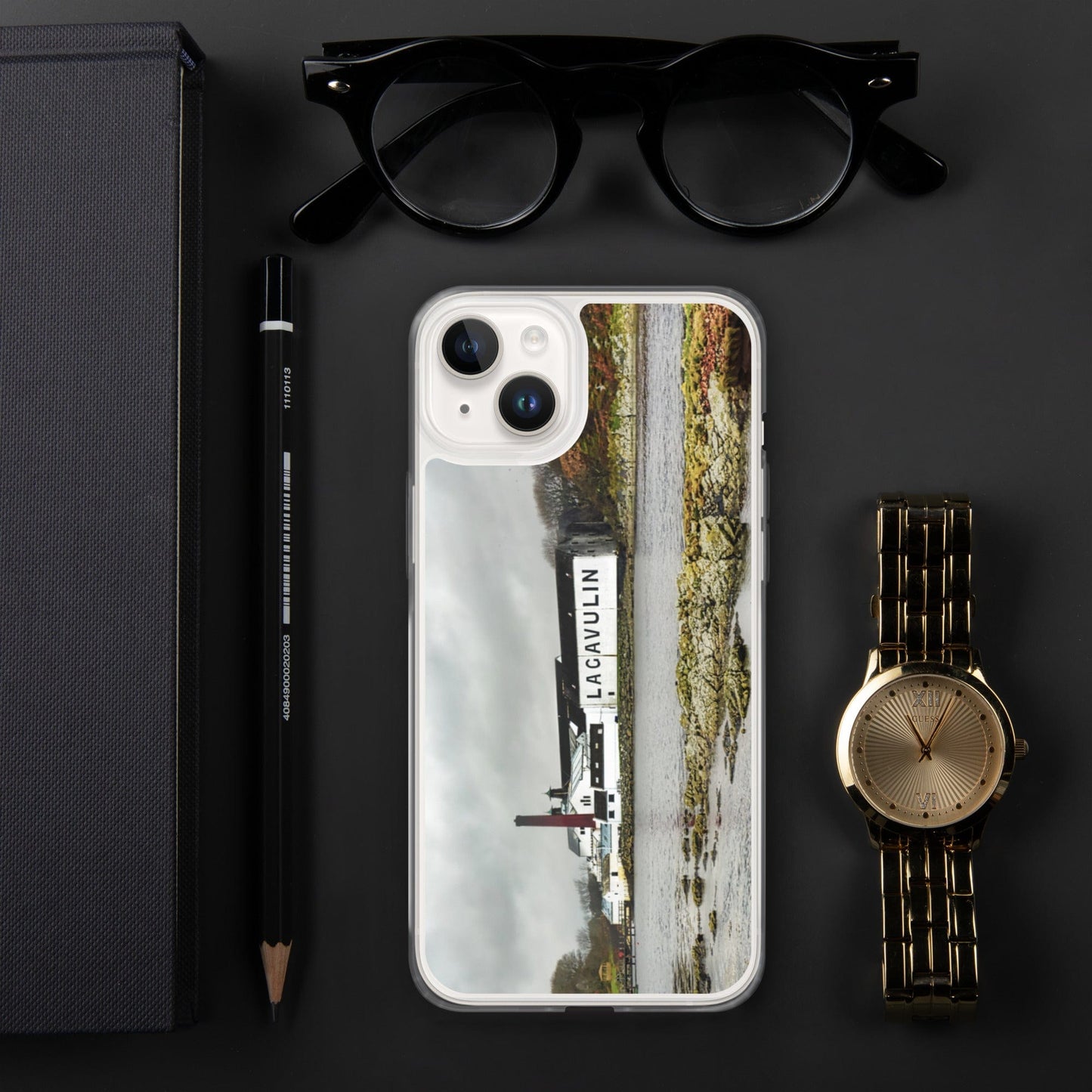 Lagavulin Distillery Soft Colour iPhone Case by Wandering Spirits Global